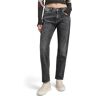 G-Star Raw G-Star Dames Jeans Kate Low Boyfriend Grijs Vintage Basalt W24-W34 Stretch Jeans 99% Katoen, Grijs (Vintage Basalt C293-B168), 28W x 36L