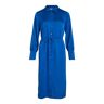 VILA Veelzijdige L/S Shirt Dress NOOS, blauw, 36