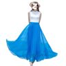 YTGYSHE Women'S Maxi Skirt Chiffon Full Skirt Beach Skirt Summer Skirt Dance Skirt-No.18-Xl（95Cm)