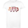 Fairytee The Amazons Dames T-Shirt Wit Basic Fit Top Tee