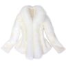 HHMY Faux bontjas, imitatiebont jas dames winter lange mouwen bontjas herfst winter elegante warme bontjas bontjas bontjas bontponcho cardigan voor vrouwen bruiloft avond bruid bruidssjaal mantel jas jas,