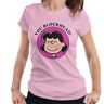 All+Every Peanuts You Blockhead Lucy Badge T-shirt voor dames, Light Pink, XL
