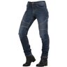 OVERLAP Imola Smalt damesjeans, straatvergunning, blauw, maat 32