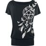 Gothicana by EMP T-Shirt Pentagramm und Traumfänger T-shirt zwart XXL