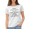 GR8Shop Friends They Don't Know That We Know They Know Dames Wit T-Shirt Size L