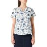 Part Two GesinaPW TS T-shirt Relaxed Fit Blue Ornament Print, X-Small Vrouwen