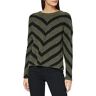 ONLY Onleliza L/S KNT Noos Pullover voor dames, Lizard/Detail: w/Black, M