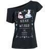 Alice im Wunderland Alice in Wonderland Stay Weird T-shirt zwart XXL