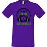 Cprint Gamer T-shirt I Paused My Game To Be Here Gaming Video Game PC Game (Purple, M)