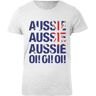 Generic Aussie Aussie Aussie Oi Oi Oi Dames Grijs T-Shirt Vrouwelijk T-Shirt Normaal