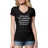 B&S Boutique Why Be Racist Sexist Homophobic Dames V-Hals Zwart Shirt Size XL