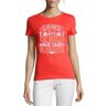 Atspauda Als God wilde dat we stemden, zou hij ons kandidaten hebben gegeven verkiezingsslogan ronde hals katoen dames T-shirt rood, Rood, M