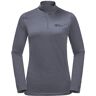 Jack Wolfskin Sky Thermal Hz W Wandelshirt, dolfijn, XL dames, Dolfijn, XL