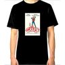 Wangyijia Grease Travolta T-shirt Black M