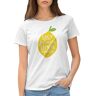 GR8Shop Lemon easy peasy lemon squeezy Dames Wit T-Shirt Size S