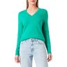 Tommy Hilfiger Dames CO Jersey Stitch V-NK Sweater Olympic Groen XXL, Olympisch Groen, XXL