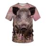 GRRKDFQ 3D Geprint T-Shirt Bloemenprint-5Xl