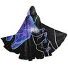 RFSHOP Hooded Mantel Galaxy Shining Eeuw Paar Hand in Hand Unisex Hooded Mantel Mannen Hooded Mantel Vrouwen Lange Mantel met capuchon,