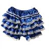 WANGCHAOYA Maid Cross-dressing Knickerbockers Blauw Satijn Kant Zoom Sissy Jurk Ondergoed Kan In Meerdere Kleuren worden Aangepast, Blauw, 6XL