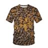 GRRKDFQ 3D Geprint T-Shirt Patroon Met Bijenprint-M