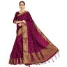 HAOK Sarees voor vrouwen Banarasi Satijn Zijde Indian Gift Sari   Traditionele Bruiloft Geweven Saree Met Niet Gestikte Blouse