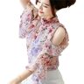 CYZJPRVN Shirt Womens Blouses Tops Short Sleeve Butterfly Sleeve Women Clothing Female Shirts Long Sleeve-P-1-Xxxl