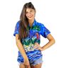V.H.O. Funky Hawaiihemd Hawaiiblouse, papegaai, blauw, XL, blauw, XL