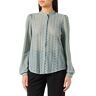 VILA Dames VICHIKKA LACE L/S Shirt-NOOS Blouse, Green Milieu, XS, Green Milieu, XS