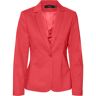 Vero Moda Vmvictoria ls fitted blazer lcs Oranje Extra Small Female