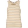 Simple Prato top jersey stripe egret/irish cream Wit Small Female