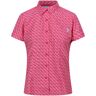 Regatta Dames mindano vii bloesem shirt met korte mouwen Roze 36 Female