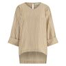 Nukus Ss24043664 elly blouse striped camel Print / Multi Extra Large Female