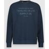 Twinlife Men sweat crew raglan print Blauw 4X-Large Female