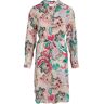 Vila Vielle dea v-neck l/s shirt dress/s Roze Large Female