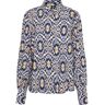 Vero Moda Vmsifa l/s shirt wvn lcs Blauw Small Female