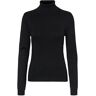 Vero Moda Vmglory Ls Rollneck Blouse Noos Zwart XS female