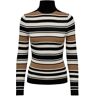 Only Karol Long Sleeve Rollneck Pullover Zwart L female