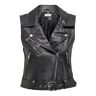 Only Vera Leather Coat Zwart XL female