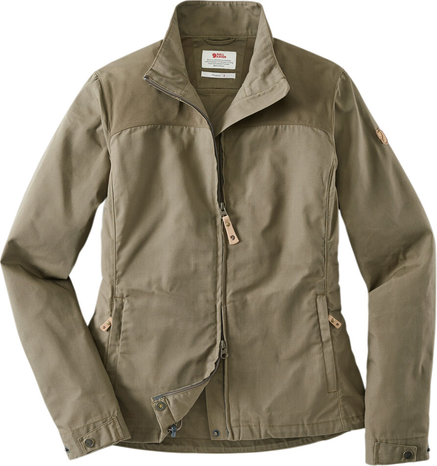 FjÃ¤llrÃ¤ven Damesjack Kiruna Lite Jacket W - khaki - XS