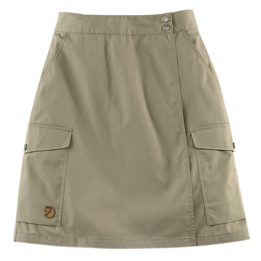 FjÃ¤llrÃ¤ven Dames rok Ã–vik Travel Skirt W - beige - 34