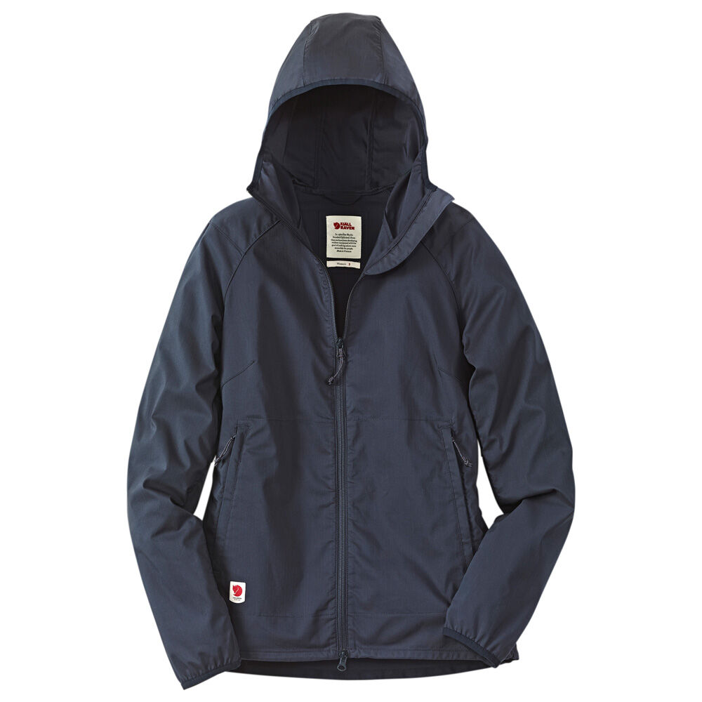 FjÃ¤llrÃ¤ven Damesjack High Coast Shade Jacket W - blauw - XL