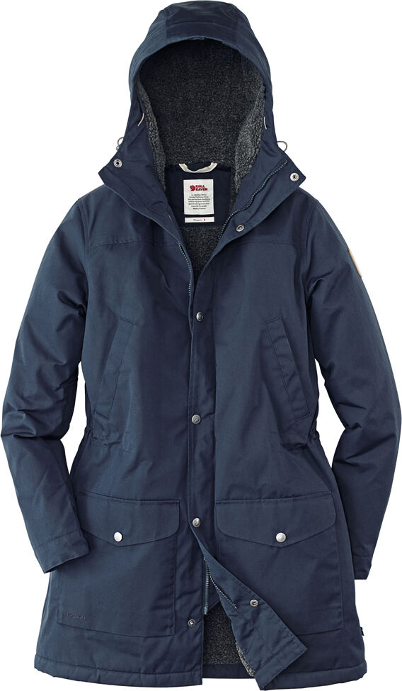 FjÃ¤llrÃ¤ven Dames Outdoorjas Greenland Winter Parka W - donkerblauw - L