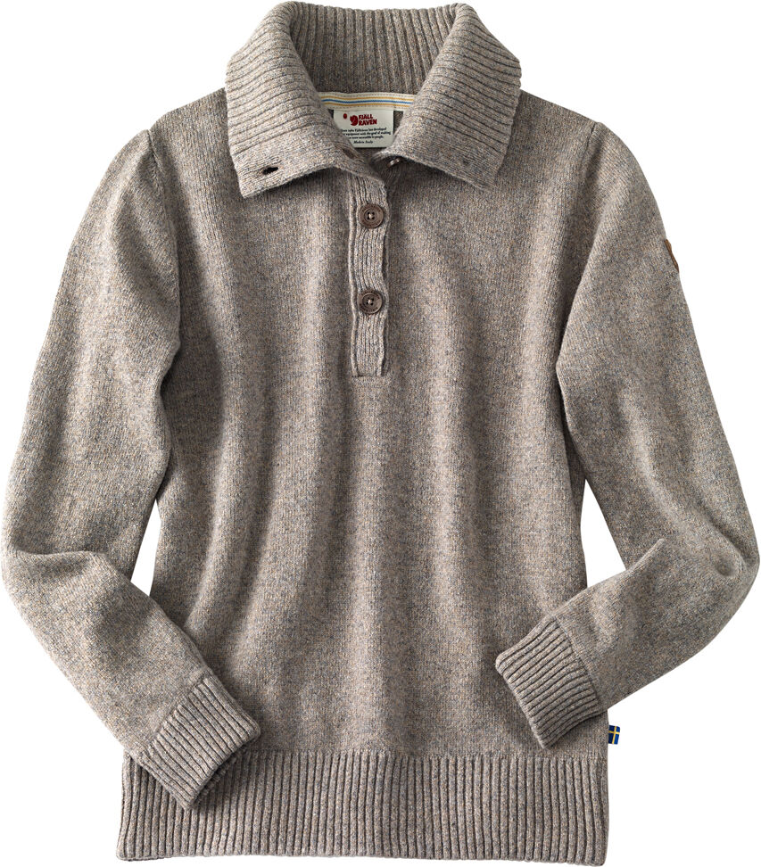 FjÃ¤llrÃ¤ven Dames Trui Greenland Re-Wool Sweater W - bruin -