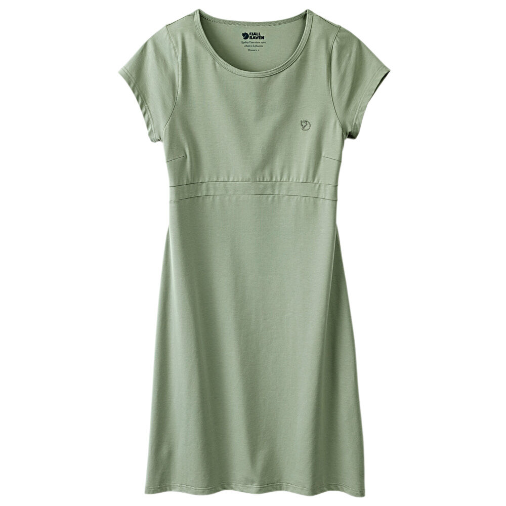 FjÃ¤llrÃ¤ven Dames Jurk High Coast Dress W - groen - XS