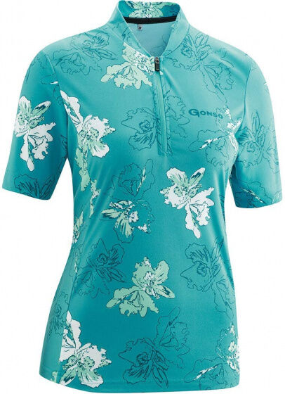 Gonso fietsshirt Bondasca dames polyester blauw