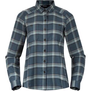 Bergans Of Norway Tovdal W Shirt Orion Blue/Misty Forest Check S