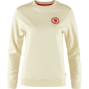 Fjällräven 1960 LOGO BADGE SWEATER W  CHALK WHITE