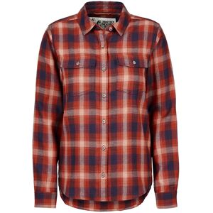 Marmot WM'S FAIRFAX MIDWEIGHT FLANNEL  RED OCHRE