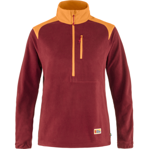 Fjällräven VARDAG LITE FLEECE W  BORDEAUX RED-SPICY ORANGE