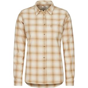 Fjällräven ÖVIK FLANNEL SHIRT W  CHALK WHITE-DUNE BEIGE